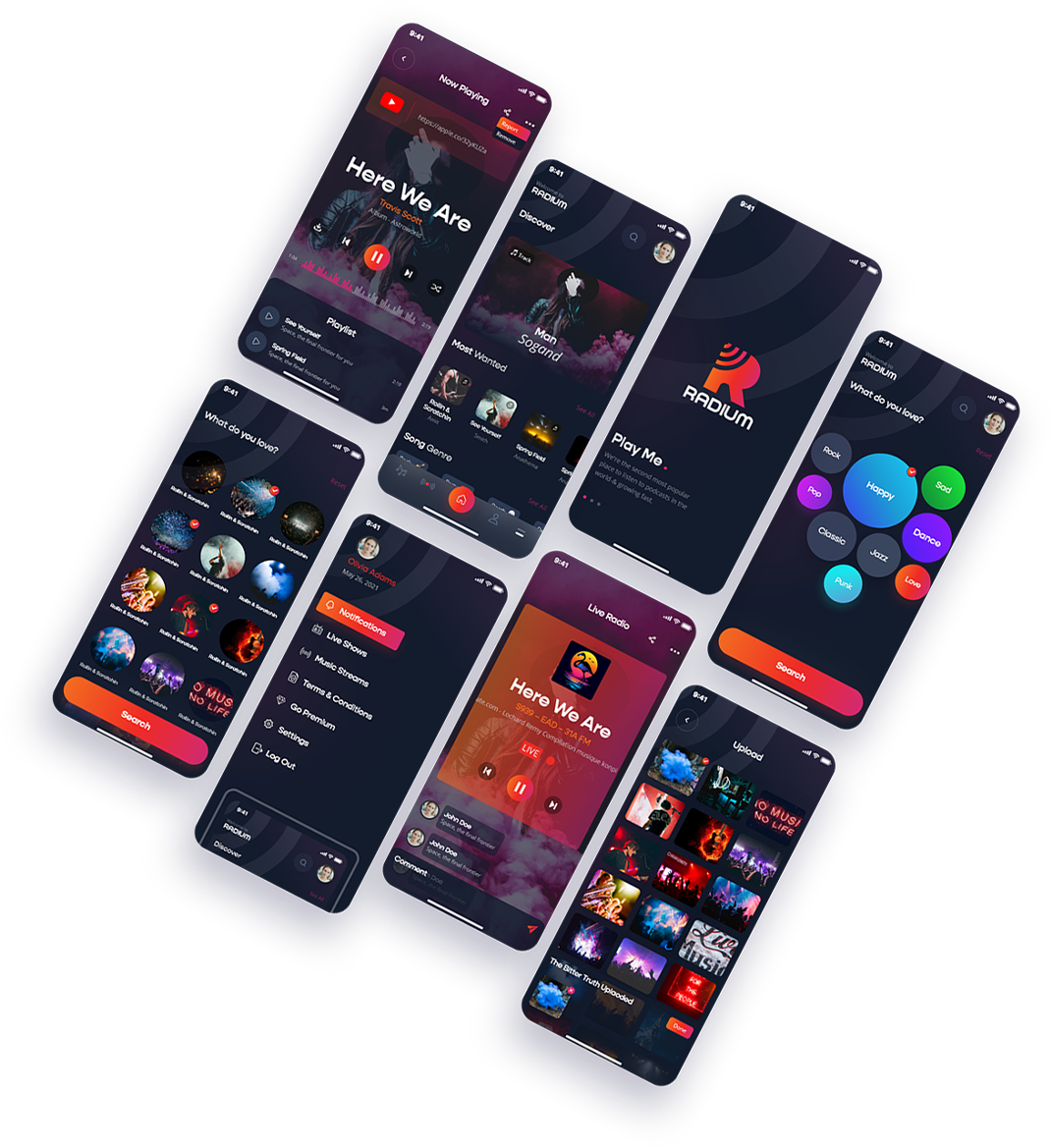 Radium Screen Image