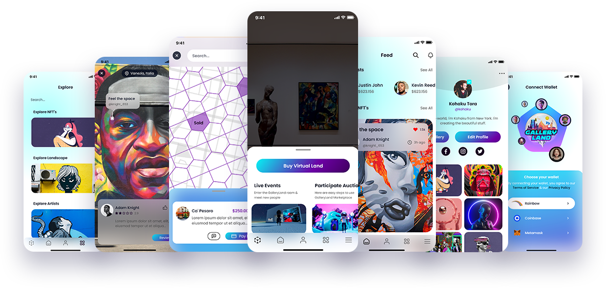 Gallery Land App